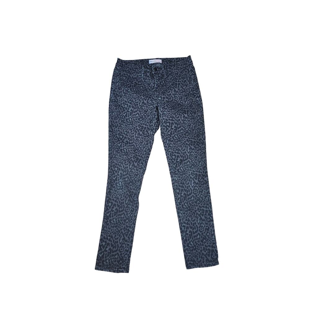 Gap 1969 Easy Leggings Jeans Leopard Print Size 28 Y2K‎ Grunge Goth Jeggings